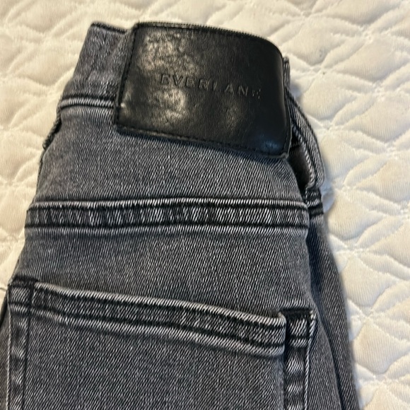 EVERLANE black skinny tall washed jeans - Picture 1 of 5
